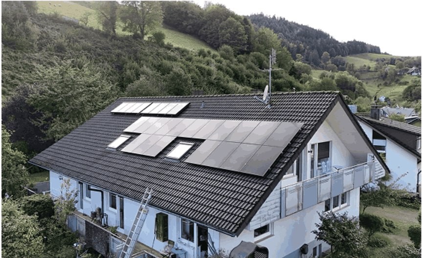 8-kWp-Anlage mit Speicher in Simonswald